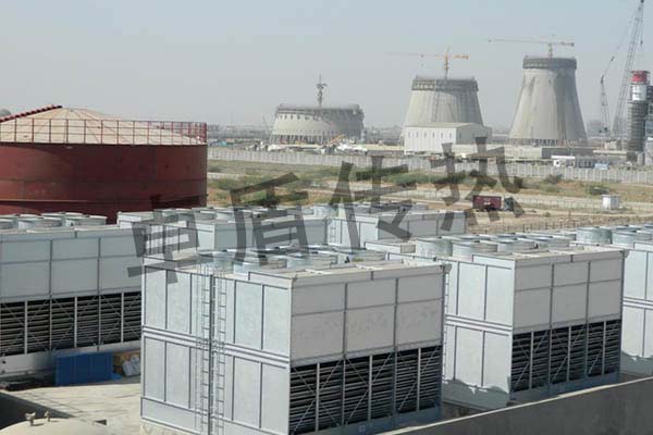 Closed cooling tower project of baijin chemical (bangalore, India)